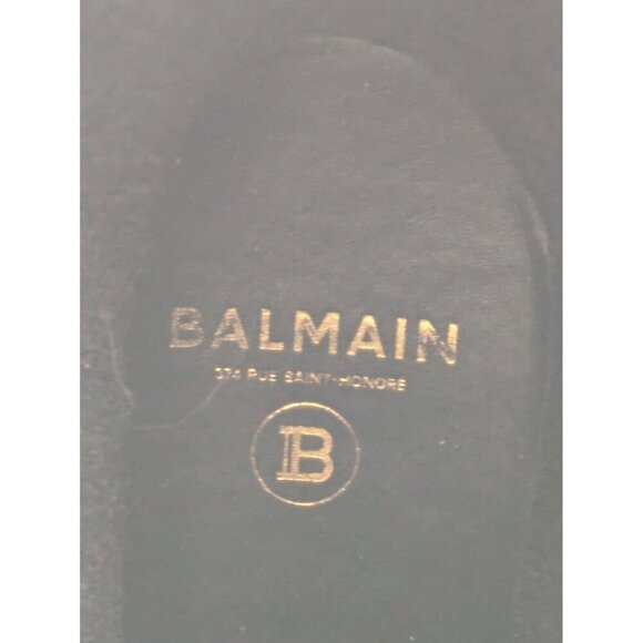 Balmain Women's Size 6 US 37 UK PVC Rubber Cowboy Boots- Excellent Almost New - Picture 10 of 11